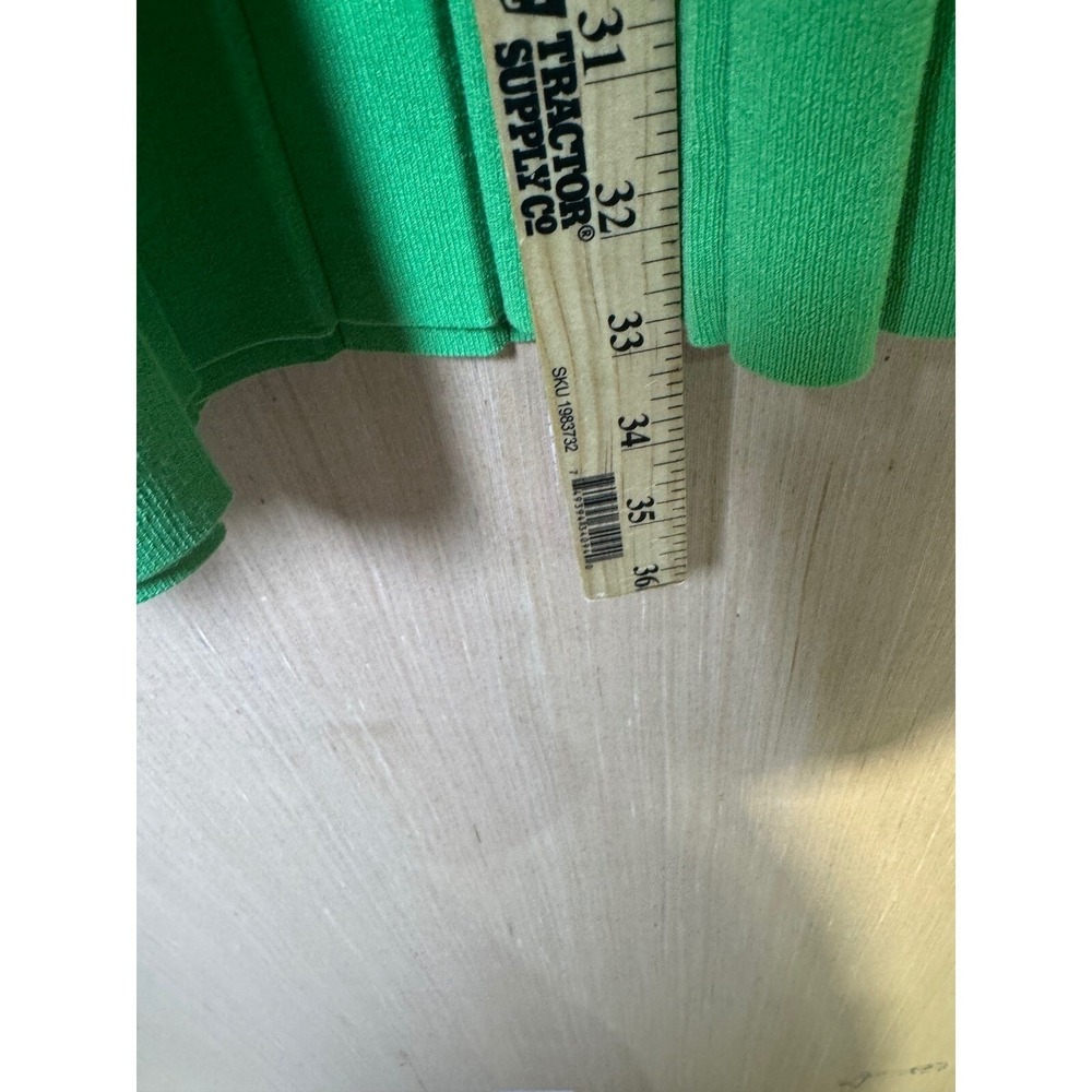 COS Womens XS Green Ribbed Knit‎ Sleeveless Dress Casual Mini A Line - Picture 2 of 6